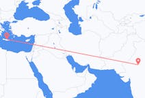 Flyrejser fra Jaipur, Indien til Iraklio, Grækenland