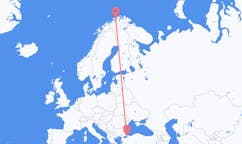 Flights from Hammerfest, Norway to Istanbul, Turkey