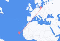 Flights from Praia, Cape Verde to Poznań, Poland