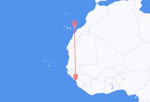 Flights from Conakry to Ajuy