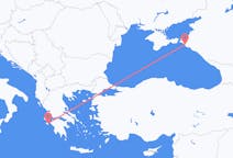 Vluchten van Anapa naar Zakynthos-eiland