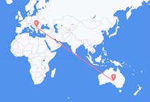 Flights from Olympic Dam, Australia to Niš, Serbia