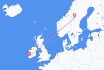 Fly fra County Kerry til Östersund