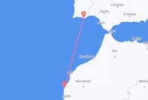 Vluchten van Essaouira, Marokko naar Faro, Napoli, Portugal