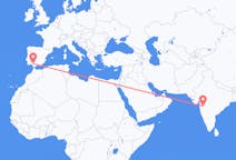 Flyg från Shirdi, Indien till Sevilla, Spanien
