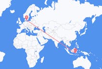 Flights from Makassar to Copenhagen