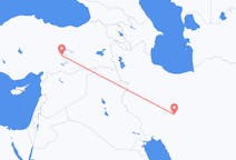 Vluchten van Isfahan naar Malatya