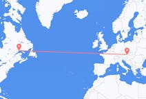 Flyg från Sept-Îles, Kanada till Vienna, Kanada