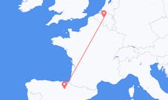 Flyrejser fra Logrono, Spanien til Bruxelles, Belgien