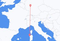 Flyrejser fra Alghero, Italien til Frankfurt, Tyskland