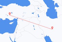 Flyg från Esfahan till Konya