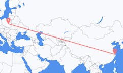 出发地 中国宁波市目的地 波兰拉多姆的航班