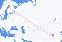 중국발 몐양, 핀란드행 오울루 항공편