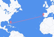 Flyg från North Eleuthera, Bahamas till Lissabon, Portugal