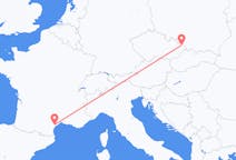 Flights from Béziers, France to Ostrava, Czechia