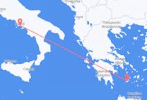 Flüge von Plaka, Milos, Griechenland nach Neapel, Italien