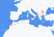 Flyreiser fra Marrakech, Marokko til Plovdiv, Bulgaria