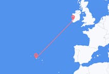 Vols depuis la ville de Horta (Açores) vers la ville de Comté de Kerry
