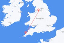 Flights from Newquay, England to Manchester, England