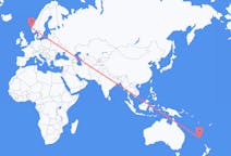 Flights from Burnt Pine, Norfolk Island to Bergen, Norway