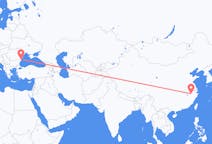 Flyreiser fra Huangshan, Kina til Constanța, Romania