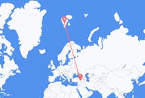 Flights from Diyarbakir to Svalbard