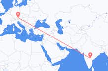 Flyreiser fra Hyderabad, til Salzburg