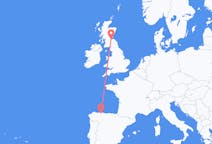 Flights from Asturias, Spain to Edinburgh, Scotland