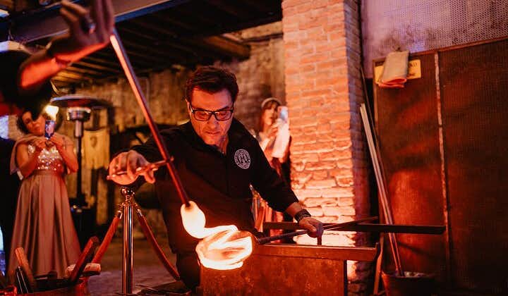Murano Glass Blowing demonstration-The Glass Cathedral
