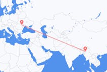 Flights from Imphal, India to Iași, Romania