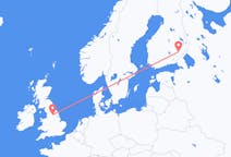 Flights from Savonlinna, Finland to Leeds, the United Kingdom