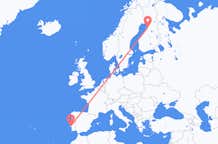 Flights from Oulu to Lisbon