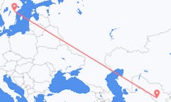 Flyreiser fra Bukhara, til Norrköping