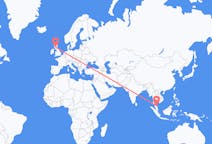 Flyg från Kota Bharu, Malaysia till Glasgow, Skottland