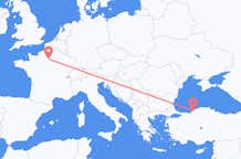 Flights from Zonguldak to Paris