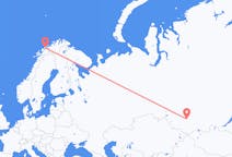 Flights from Novokuznetsk, Russia to Tromsø, Norway