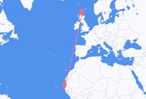 Flyrejser fra Dakar til Inverness