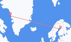 Flyg från Upernavik till Uleåborg