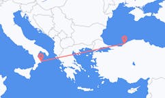 Fly fra Crotone til Zonguldak