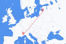 Flights from Riga, Latvia to Cuneo, Italy