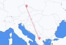 Flights from Kastoria, Greece to Pardubice, Czechia