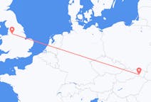 Flights from Košice, Slovakia to Manchester, the United Kingdom