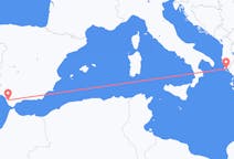 Flyreiser fra Jerez de la Frontera, Spania til Korfu, Hellas