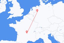 Flyreiser fra Clermont-Ferrand, til Münster