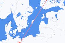 Flyreiser fra Tammerfors, til Berlin
