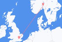 Flights from Oslo to London