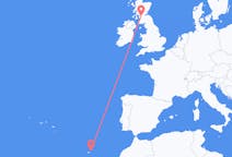 Flights from Vila Baleira, Portugal to Glasgow, Scotland