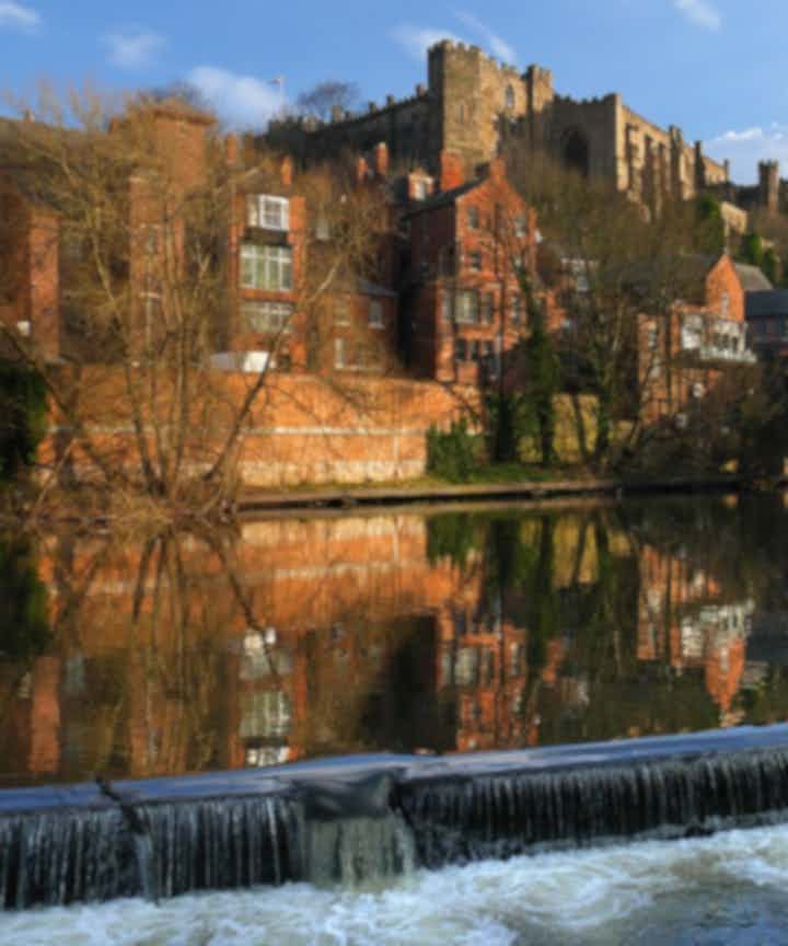 Flights from Venice, Italy to Durham, England, the United Kingdom