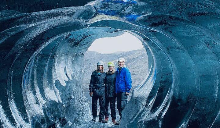 Katla Volcano Ice Cave Tour on a Super Jeep from Vik