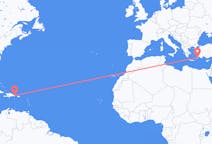 Flyrejser fra Punta Cana til Rhodes